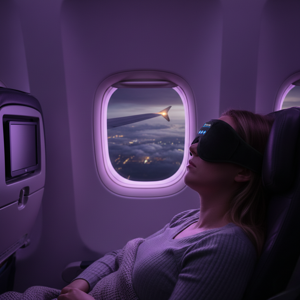 Masque de Sommeil MySomniLab - Bluetooth 5.0 & Blackout 3D