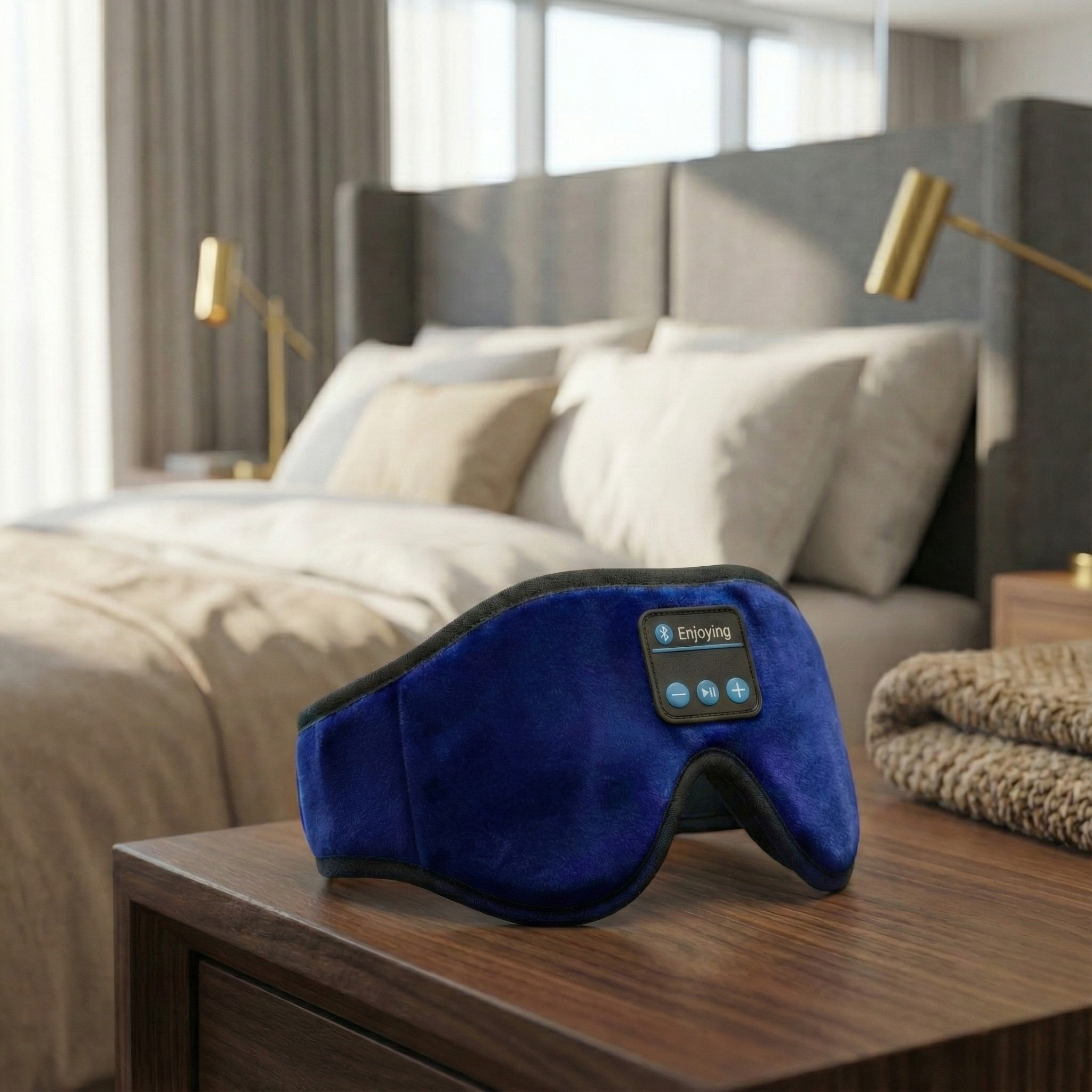 Masque de Sommeil MySomniLab - Bluetooth 5.0 & Blackout 3D
