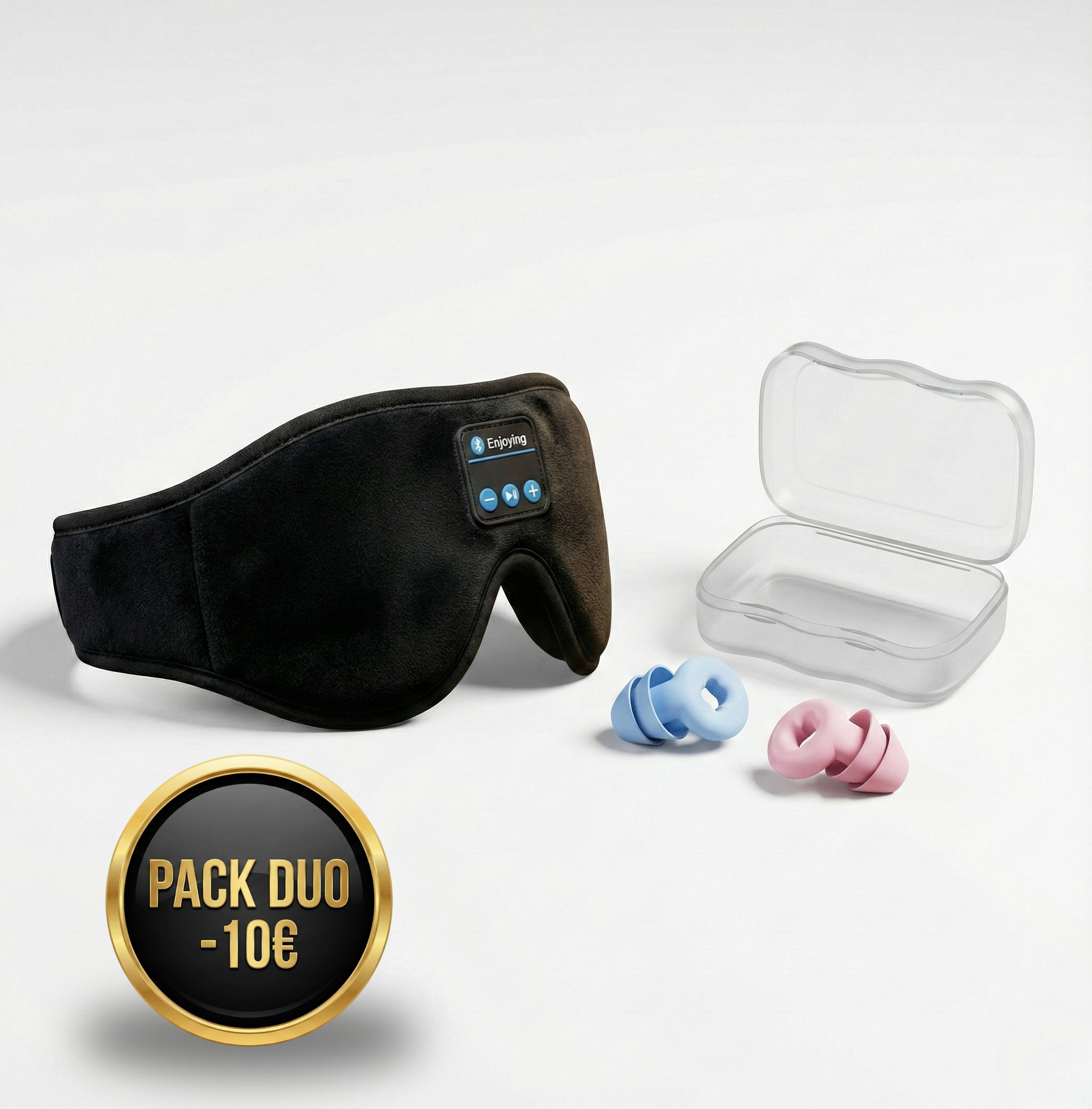 Pack Silence Total™ - Masque 3D + Bouchons Pro