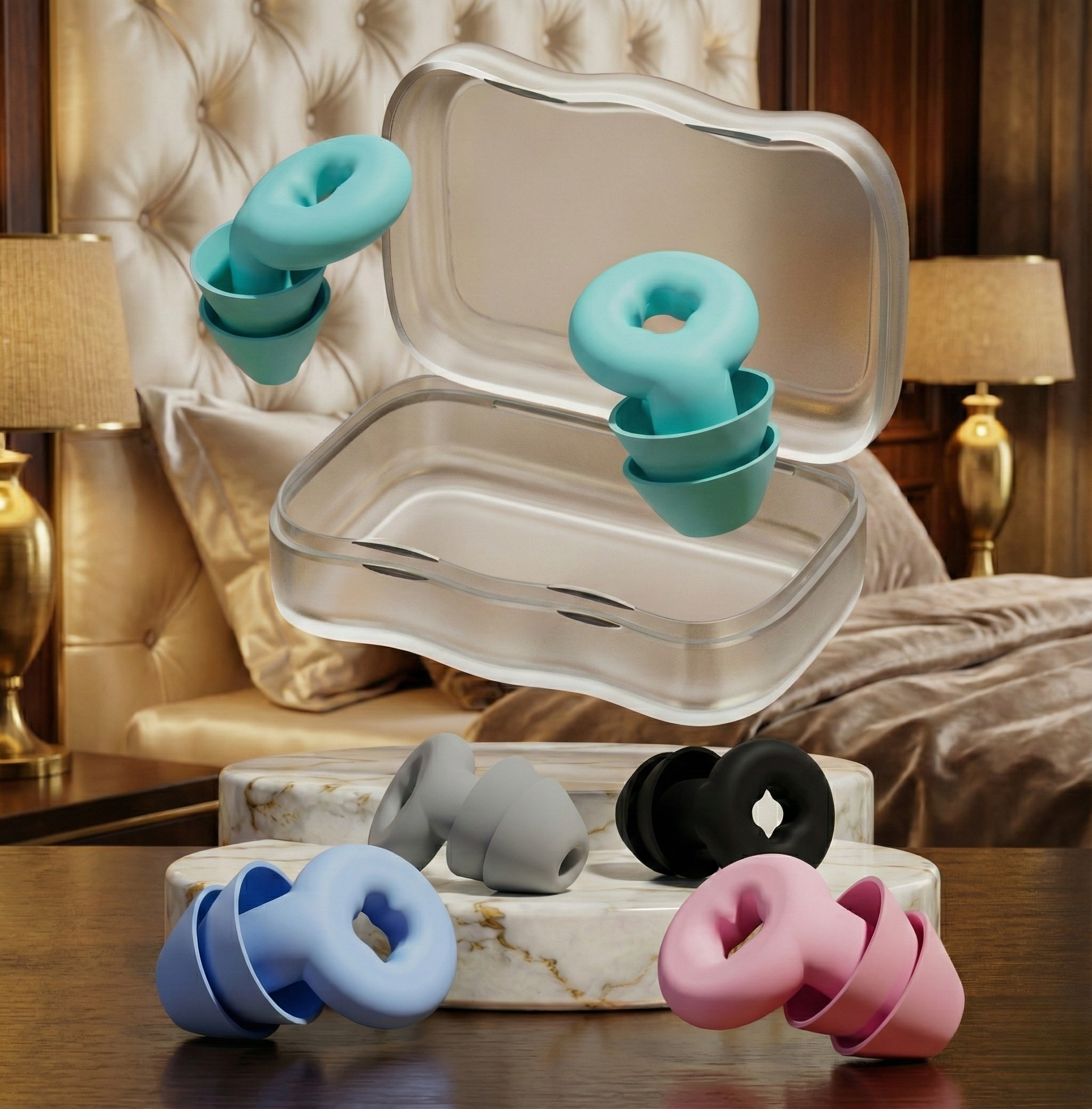 Bouchons d'Oreilles Silence Pro™ - Silicone Ultra-Confort & Anti-Bruit